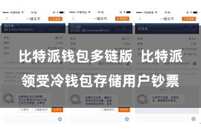 比特派钱包多链版  比特派领受冷钱包存储用户钞票