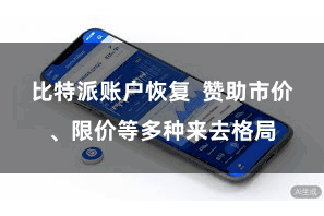 比特派账户恢复  赞助市价、限价等多种来去格局